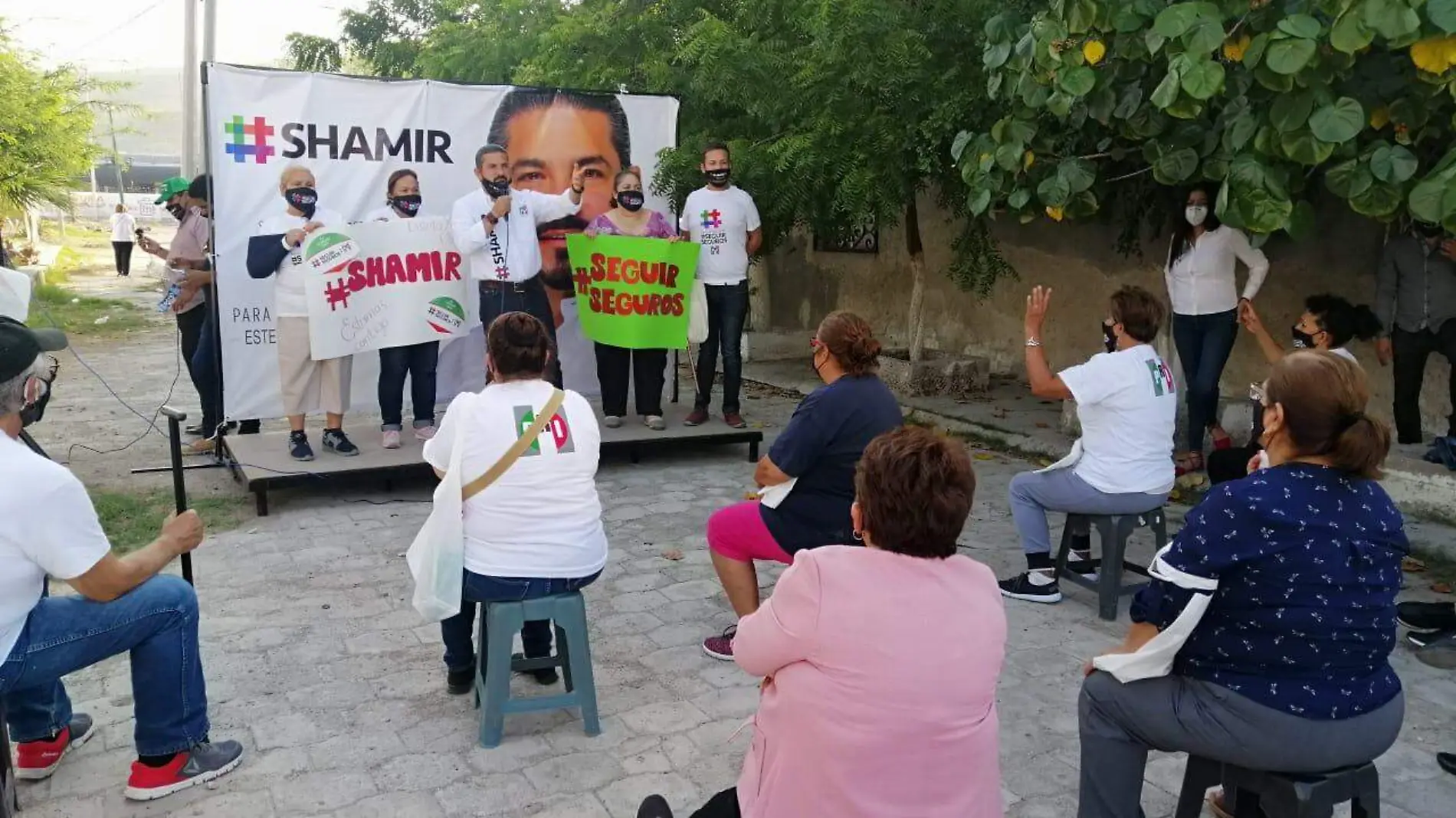 Campaña del candidato Shamir Fernández